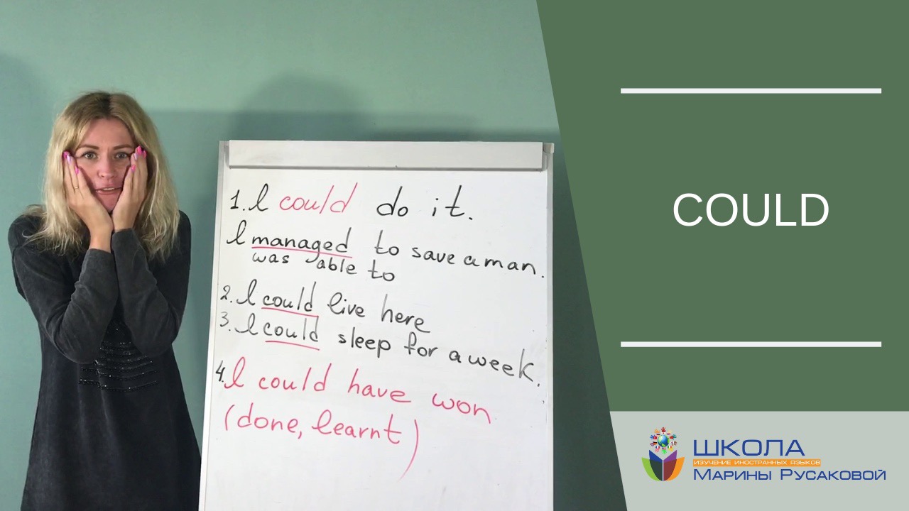 Интересное про COULD